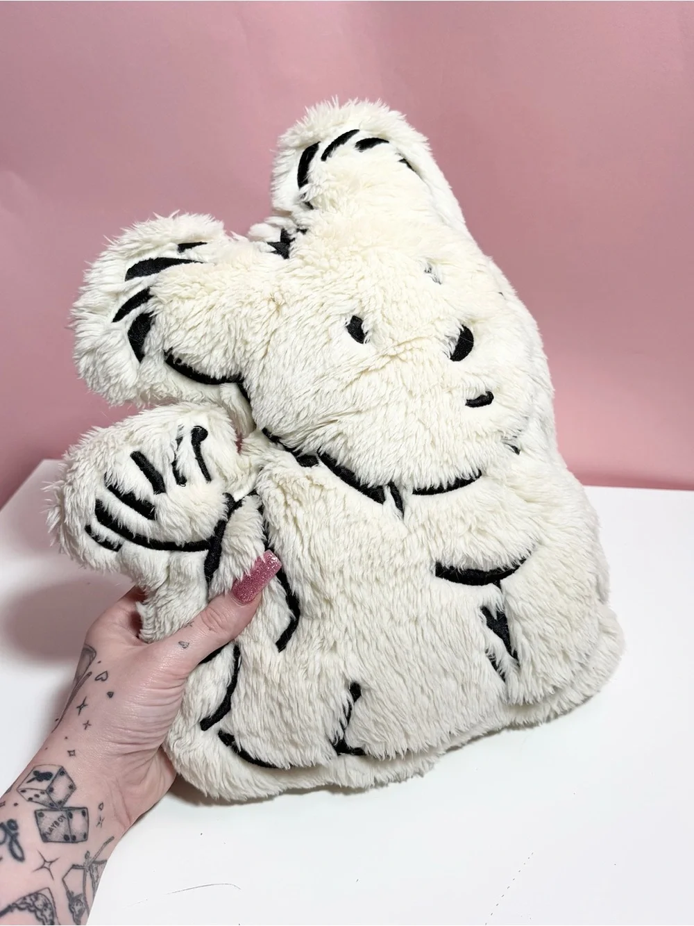 Vintage Y2K American girl doll coconut plush pillow